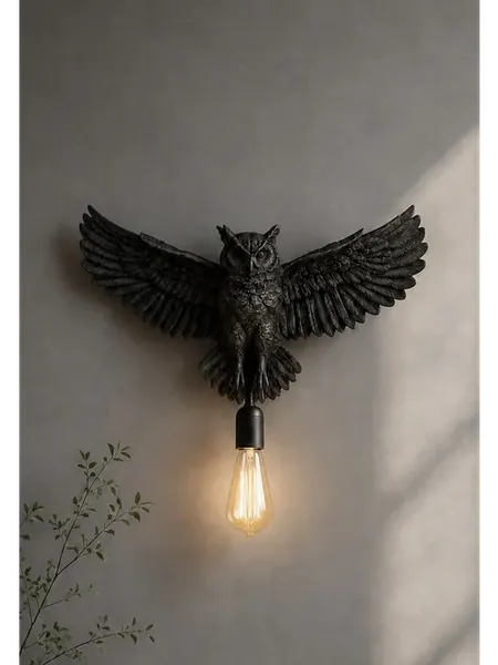 Бра Светильник Сова с крыльями большая заготовка