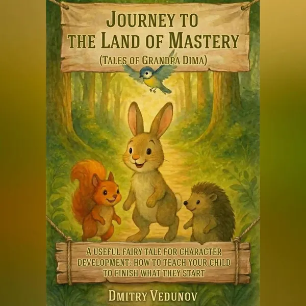Journey to the Land of Mastery (Tales of Grandpa Dima) A Useful Fairy Tale for Character Development: How to Teach Your Child to Finish What They Start | Dmitry Vedunov | Электронная аудиокнига