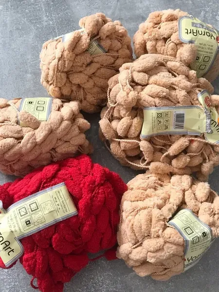 Пряжа для вязания YarnArt mulberry (помпон). Набор 6 мотков