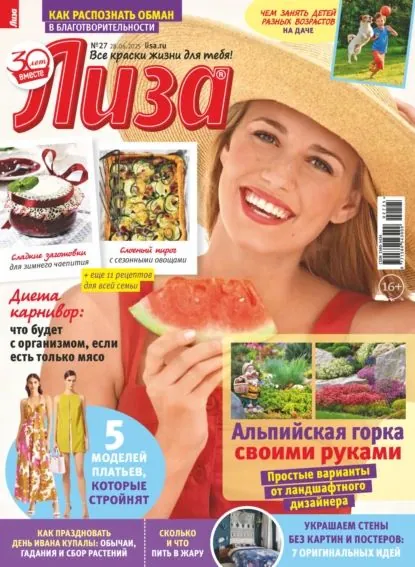Журнал Лиза No27/2025 | Электронная книга