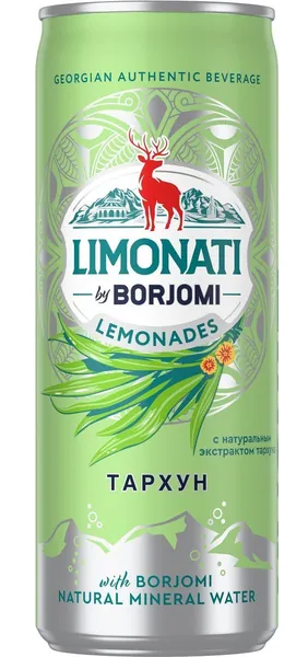 Лимонад Limonati by Borjomi Тархун, 0,33 л
