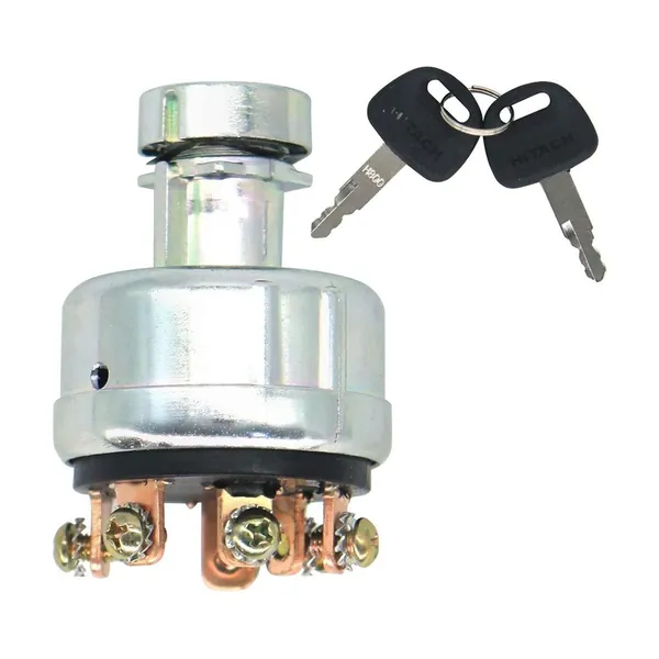 4186743 4186745 Замок зажигания с 2 ключами совместим EX160WD EX200 Экскаватор Цилиндр