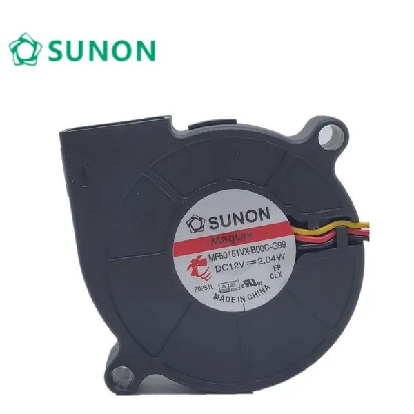 SUNON MF50151VX-B00C-G99 12V 2.04W 5015 5CM 3-проводной турбонагнетатель