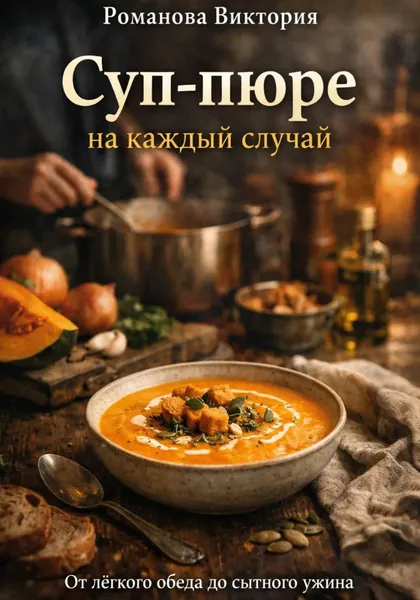 Суп-пюре на каждый случай: от лёгкого обеда до сытного ужина | Романова Виктория | Электронная книга