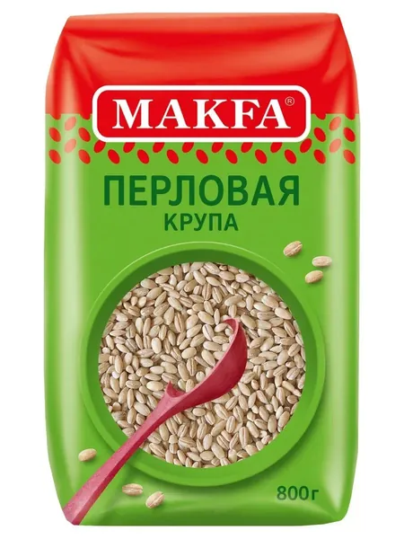 Makfa Крупа перловая №1, 800 гр