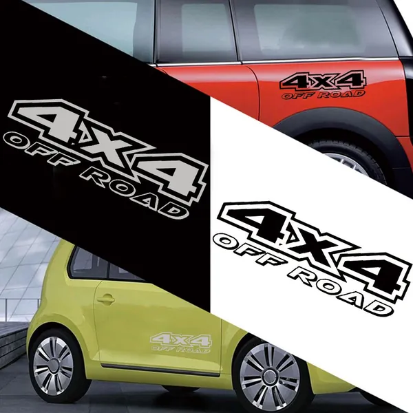 Наклейки для автомобилей 4X4