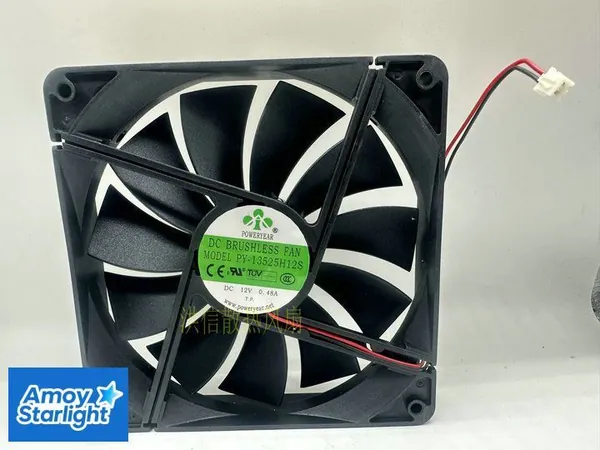 POWERYEAR PY-13525H12S DC12V 0.48A 135*25MM Вентилятор Охлаждения С Высокой Скоростью