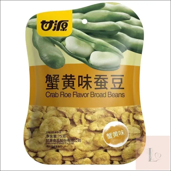 Хрустящие бобы со вкусом краба, 75 г (Китайские снеки)