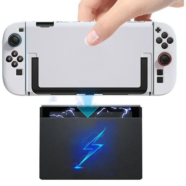 Ударопрочный защитный чехол для Nintendo Switch 2, белый