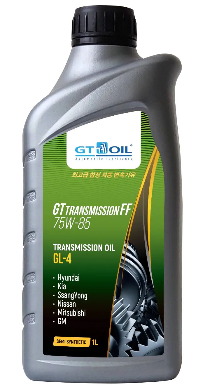 Масло трансмиссионное GT Transmission FF, SAE 75W-85, API GL-4, 1 л 8809059407790