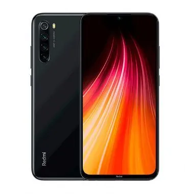 Xiaomi Смартфон Xiaomi Redmi Note 8 глобальная прошивка смартфон подарок чехол и плёнка оригинальный Android телефон 4000mAh аккумулятор Двойная камера. Global 6/64 ГБ, Nano-SIM, черный
