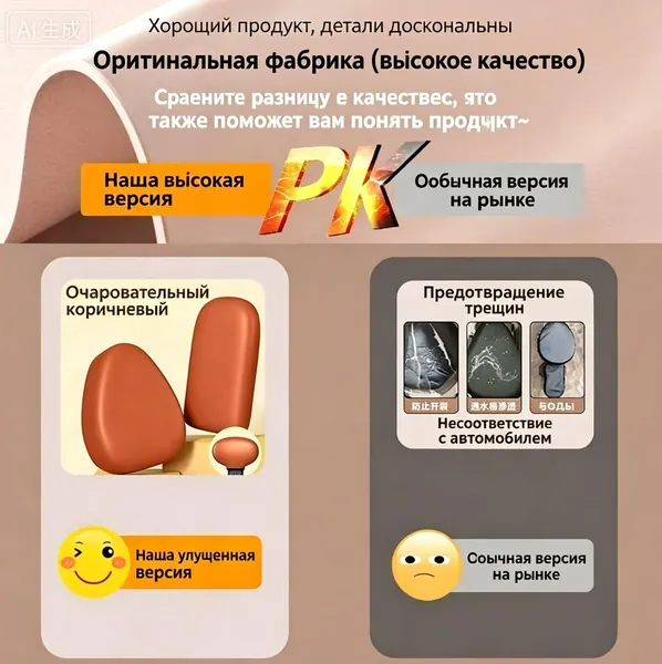 Эксклюзивные чехлы для велокресла в коричневой палитре: сиденье для велосипеда из водонепроницаемой кожи, защита от солнца и перегрева, универсальная накидка для электроскутера и велосипеда