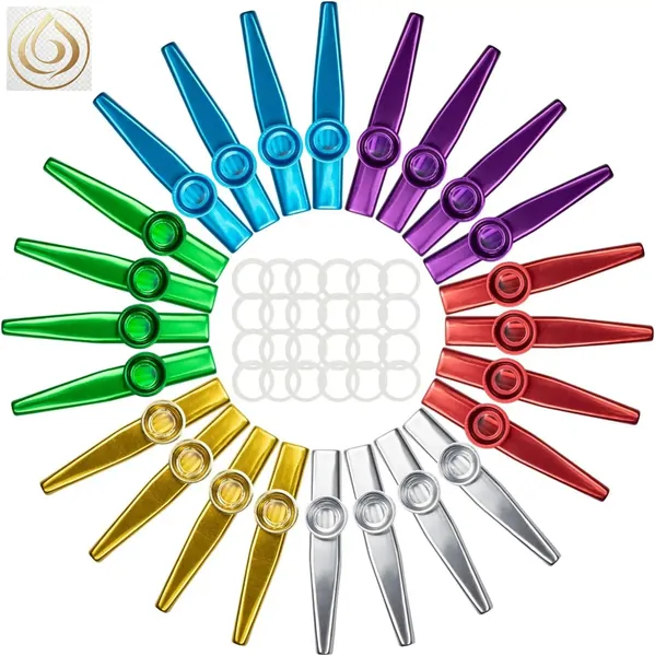 6 цветов металл Kazoos 2b