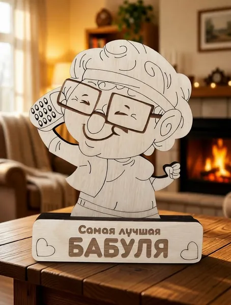 Подарок бабушке на День Рождения, Новый Год, 8 Марта, сувенир статуэтка