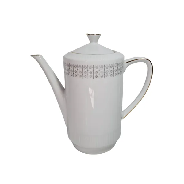 Кофейник винтажный Queen Fine Porcelain / Form Osaka, фарфор, 22 см, Германия, 1960-70гг.