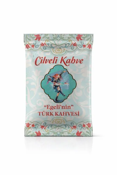 Wencileyn Турецкий кофе Cilveli Kahve, 100 г. Молотый кофе средней обжарки из Арабики, для варки в турке и кофемашине. Натуральный бодрящий напиток, вакуумная упаковка для сохранения свежест