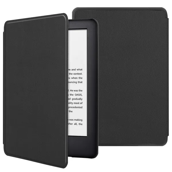 Чехол для Kindle Paperwhite 12 и Colorsoft Signature Edition (7 ), чёрный, с авто-пробуждением