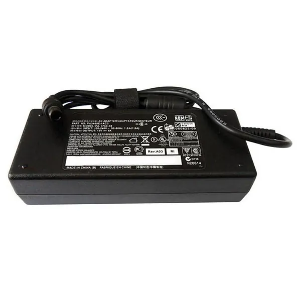 Блок питания / сетевой адаптер / зарядка / ADP-90NB B TA901506330z для ноутбуков Toshiba QOSMIO E15-AV101, AV201, F15-AV201, F25-AV205, A100-S8111TD, ST8211 15V 6A 6.3x3.0 HC тип VB