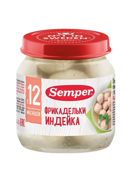 Semper Фрикадельки Индейка 100гр*6шт