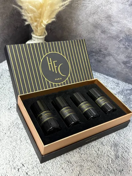 Haute Fragrance Company Gift Set Набор унисекс 30 ml Black Set Парфюмерный набор Indian Venus, Sword Dancer, Red Iceberg, Devils Intrigue